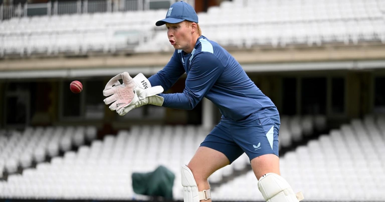 James Rew to make Test debut as Jamie Smith goes on paternity leave