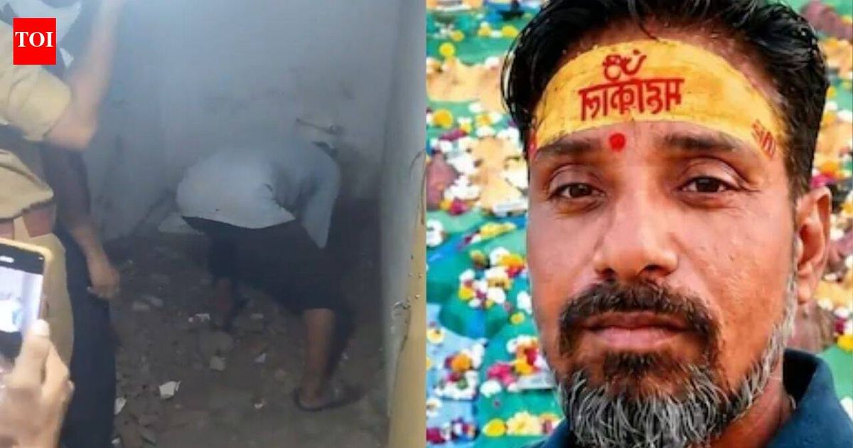 For 45 days, Agra woman said husband was missing. Police then found his body under bathroom floor