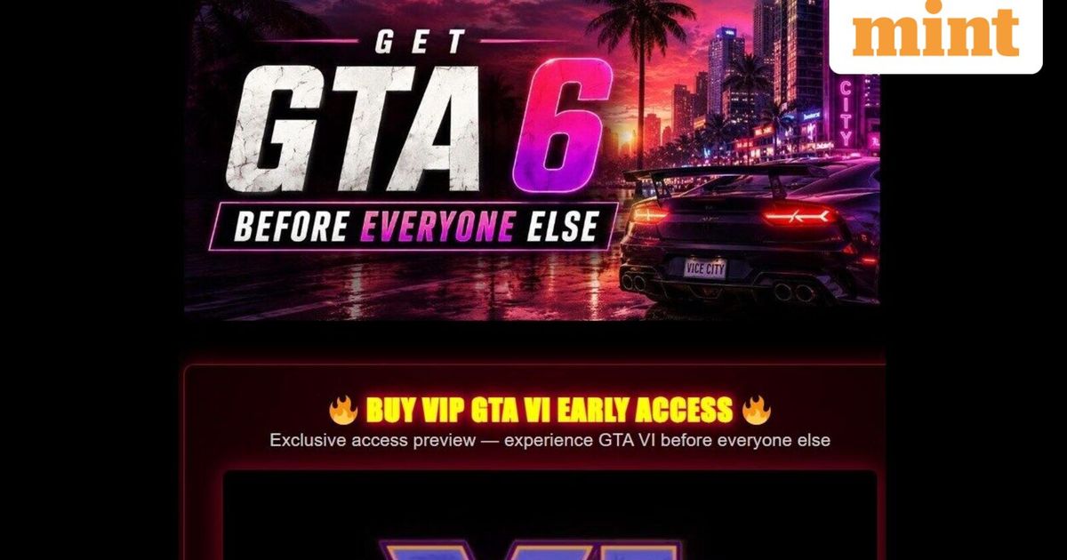 Fake GTA 6 early access websites are stealing gamers' money: Here's how the scam works