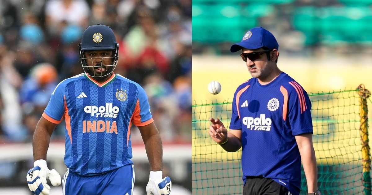 Gautam Gambhir consoles Sanju Samson in long chat after dropping star from T20I team
