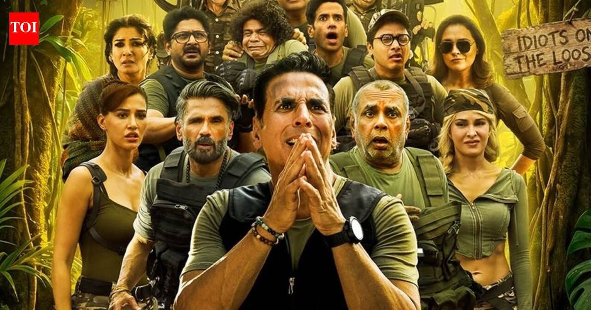 'Welcome to the Jungle' day 1 box office prediction: The multi-starrer headlined by Akshay Kumar, Suniel Shetty, Paresh Rawal and others expected to open at Rs 10-12 crore