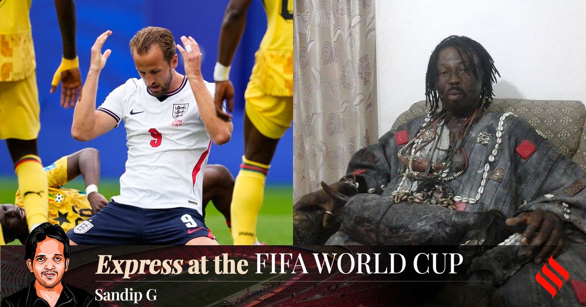 The Ghana witch doctor who put a spell on Harry Kane at the World Cup