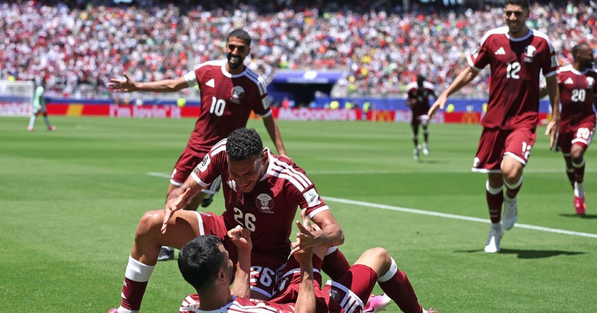 Qatar 1-1 Switzerland: Boualem Khoukhi scores late to earn country's first ever World Cup point - as it happened
