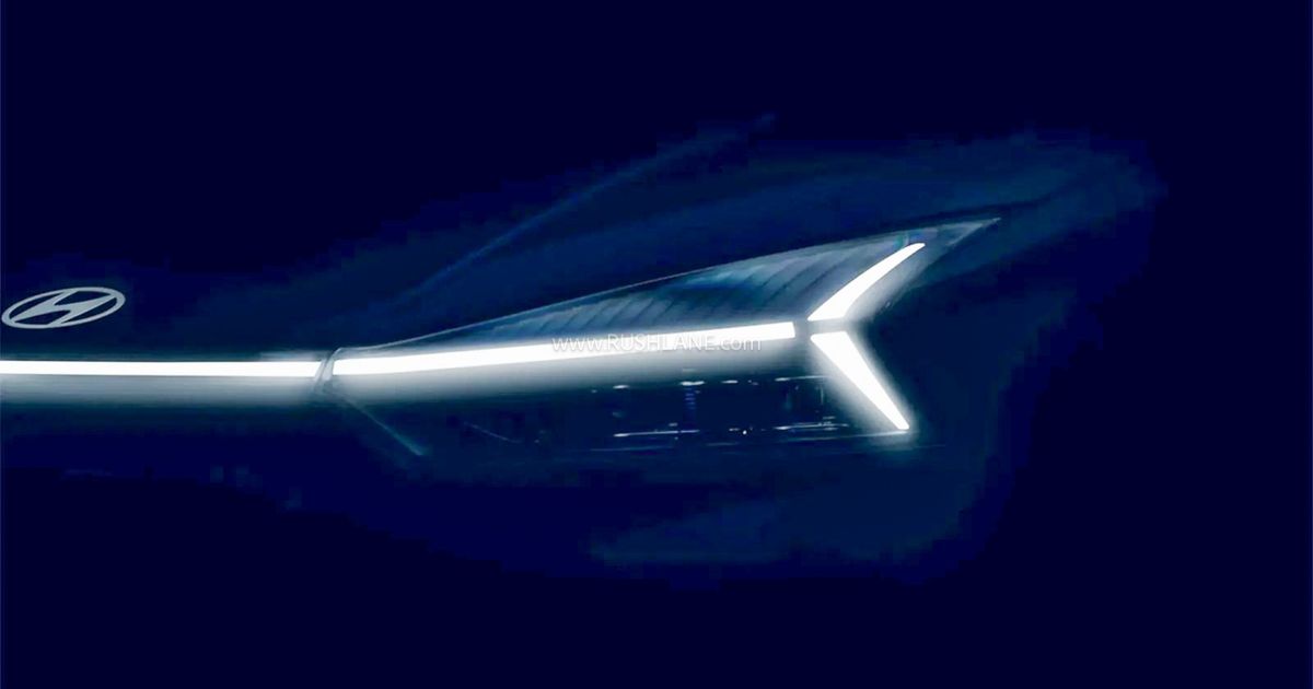 Next-Gen Hyundai i20 Teased - Gets Lamborghini-Like LED Signature