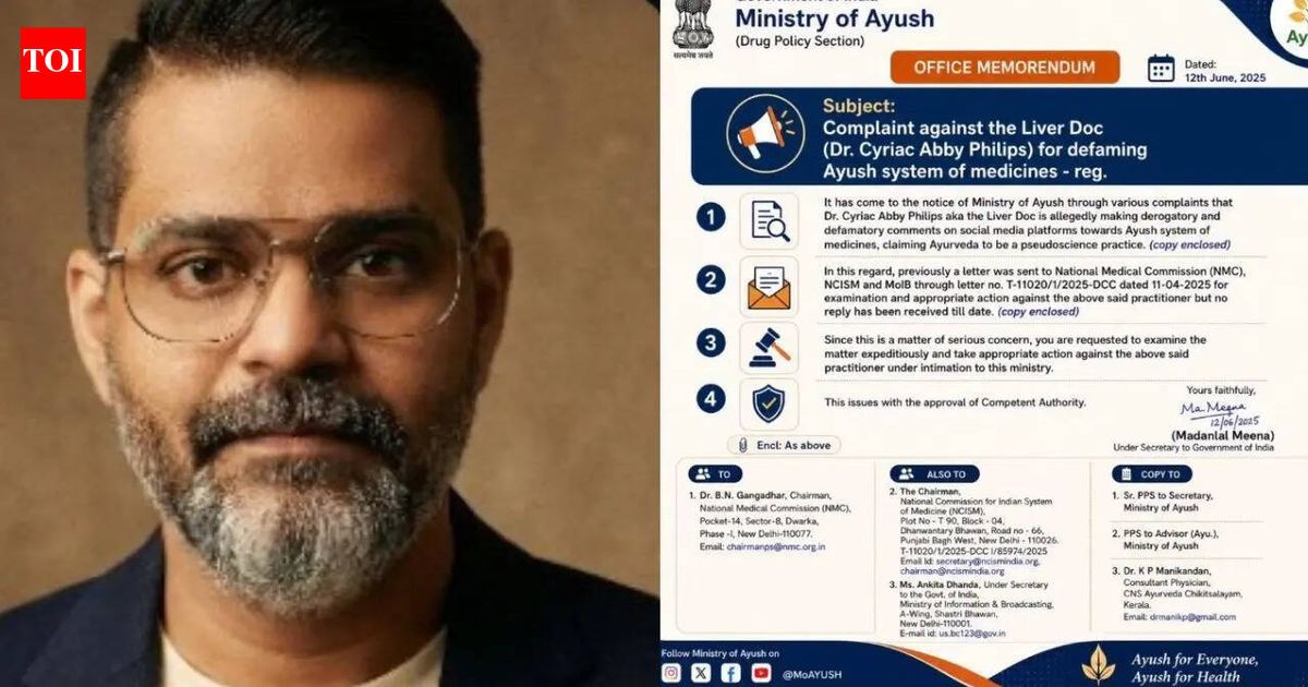 'Whole ministry unleashed on me': Doctor under fire for calling Ayurveda 'not scientific'