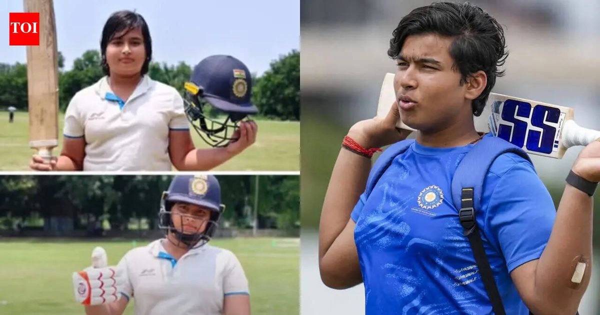 Vaibhav Sooryavanshi's 10-year-old younger brother Aashirwad Sooryavanshi slams century