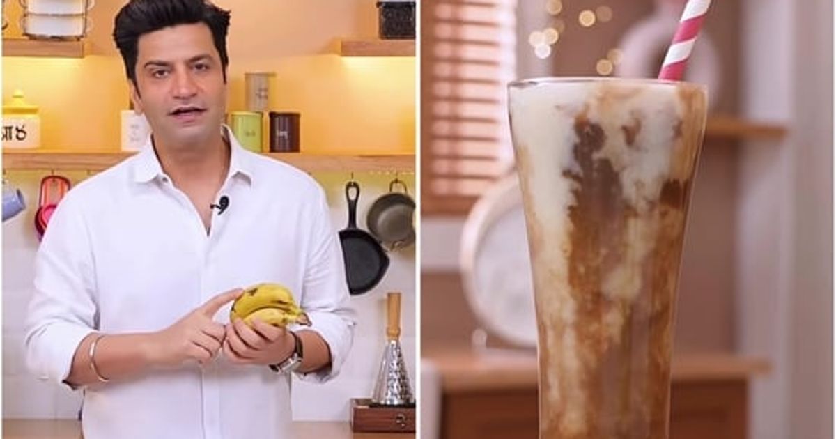Chef Kunal Kapur recreates ‘viral banana coffee’ with a simple, creamy homemade version you can try at home. Watch