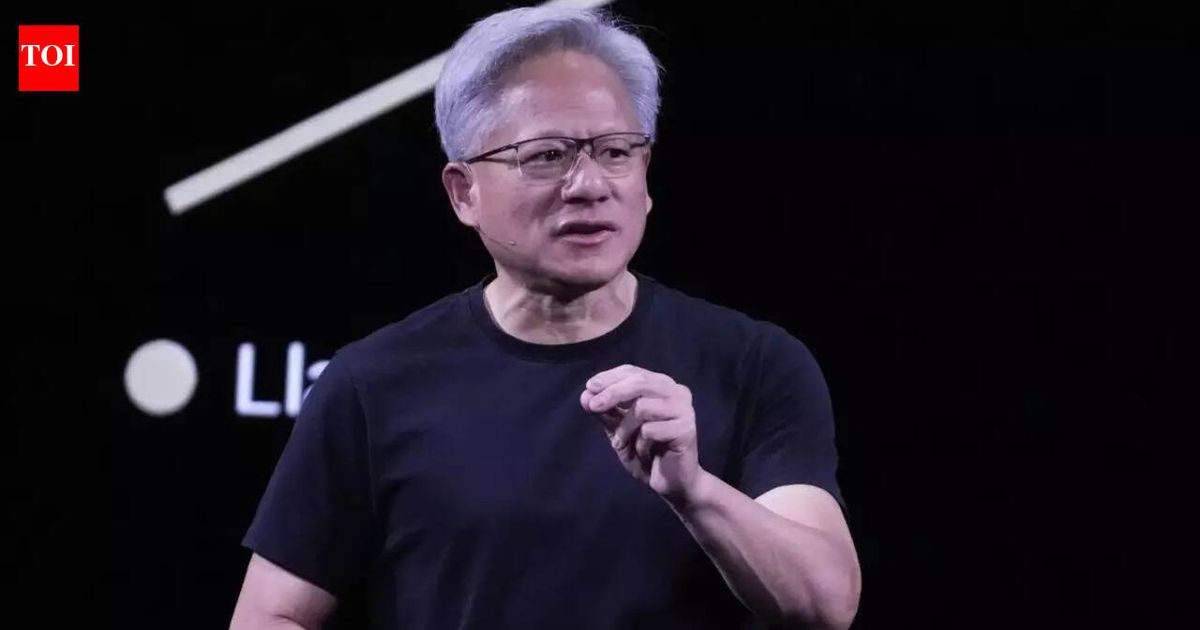 Nvidia CEO Jensen Huang agrees with CEOs of TCS, Salesforce, SAP and others that it is 'an incredible time to be a software company'