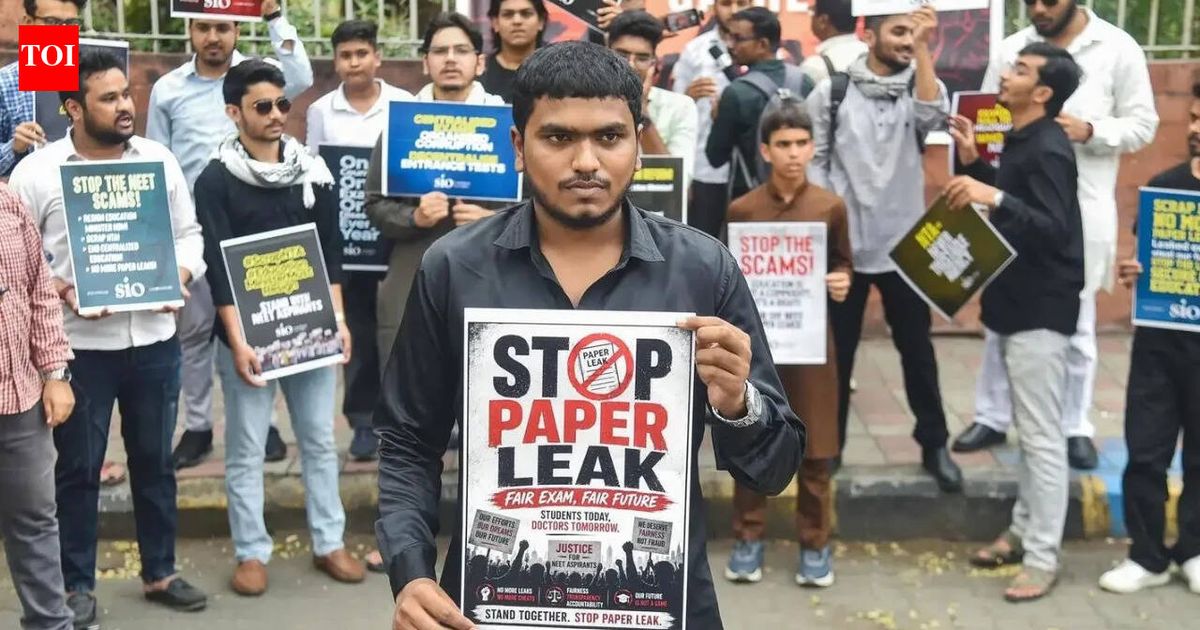 NEET paper setters to be in lockdown till re-exam
