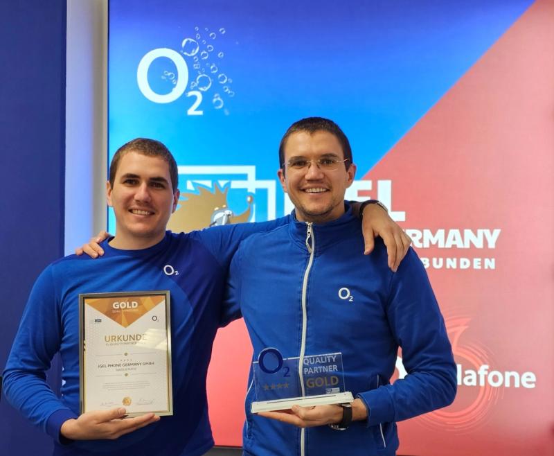 O2 Telefónica Qualitätspartner Gold