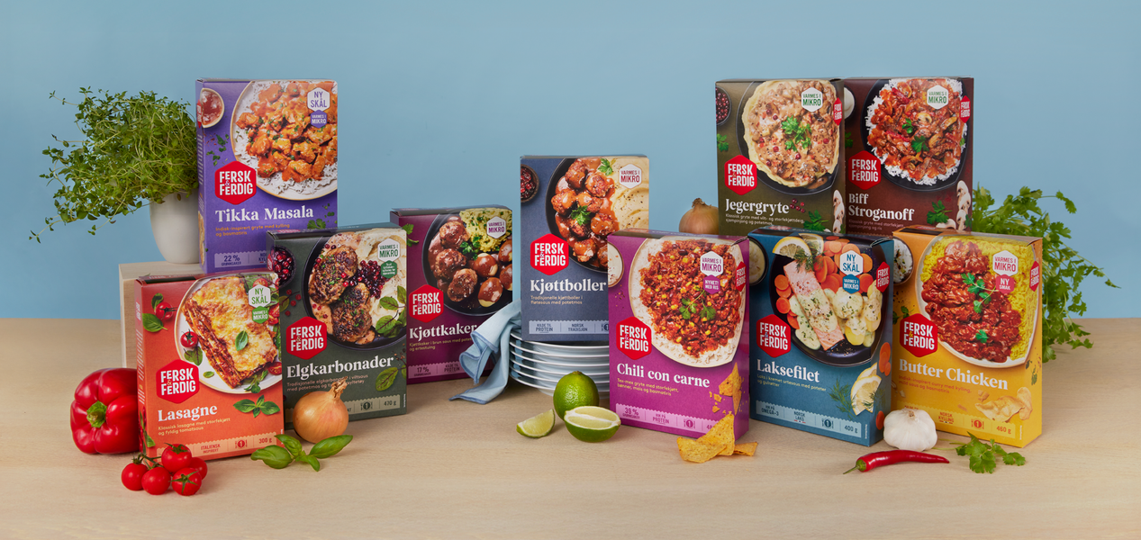 Fersk & Ferdig sortimentet