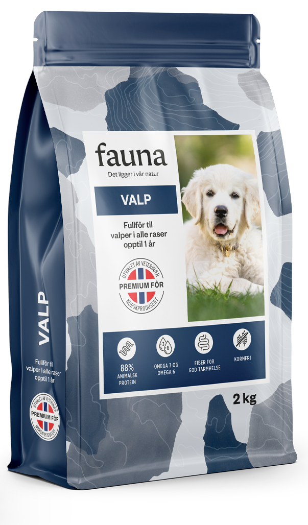 Fauna tørrfôr til hund