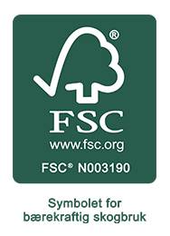 FSC N003190 - Symbolet for bærekraftig skogbruk