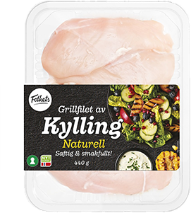 Folkets kylling grillfilet naturell