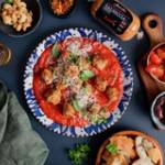 Salsicciaboller i tomatsaus
