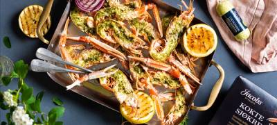 Gratinerte sjøkreps fra Jacobs Utvalgte