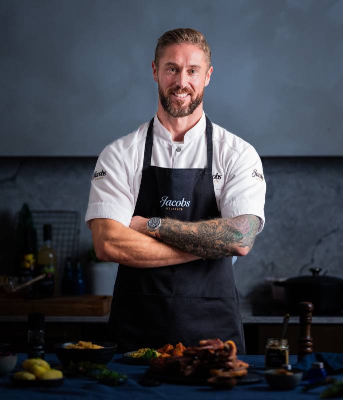 David Jonsson på kjøkken