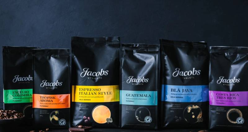 Serie med kaffevarianter fra Jacobs Utvalgte