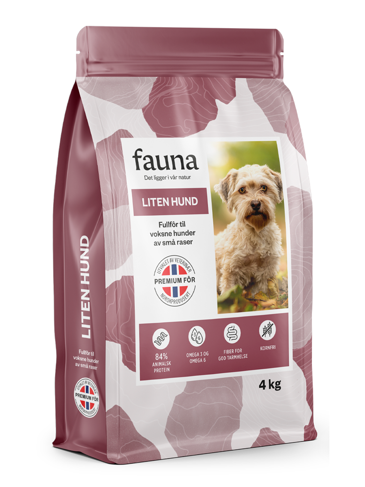 Fauna tørrfôr til hund