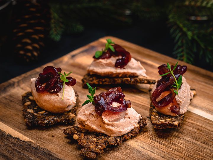 Leverpostei på rugkjeks