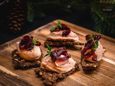 Leverpostei på rugkjeks