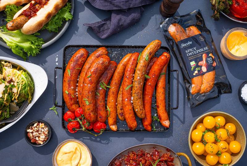 Pølser og tilbehør fra Jacobs Utvalgte