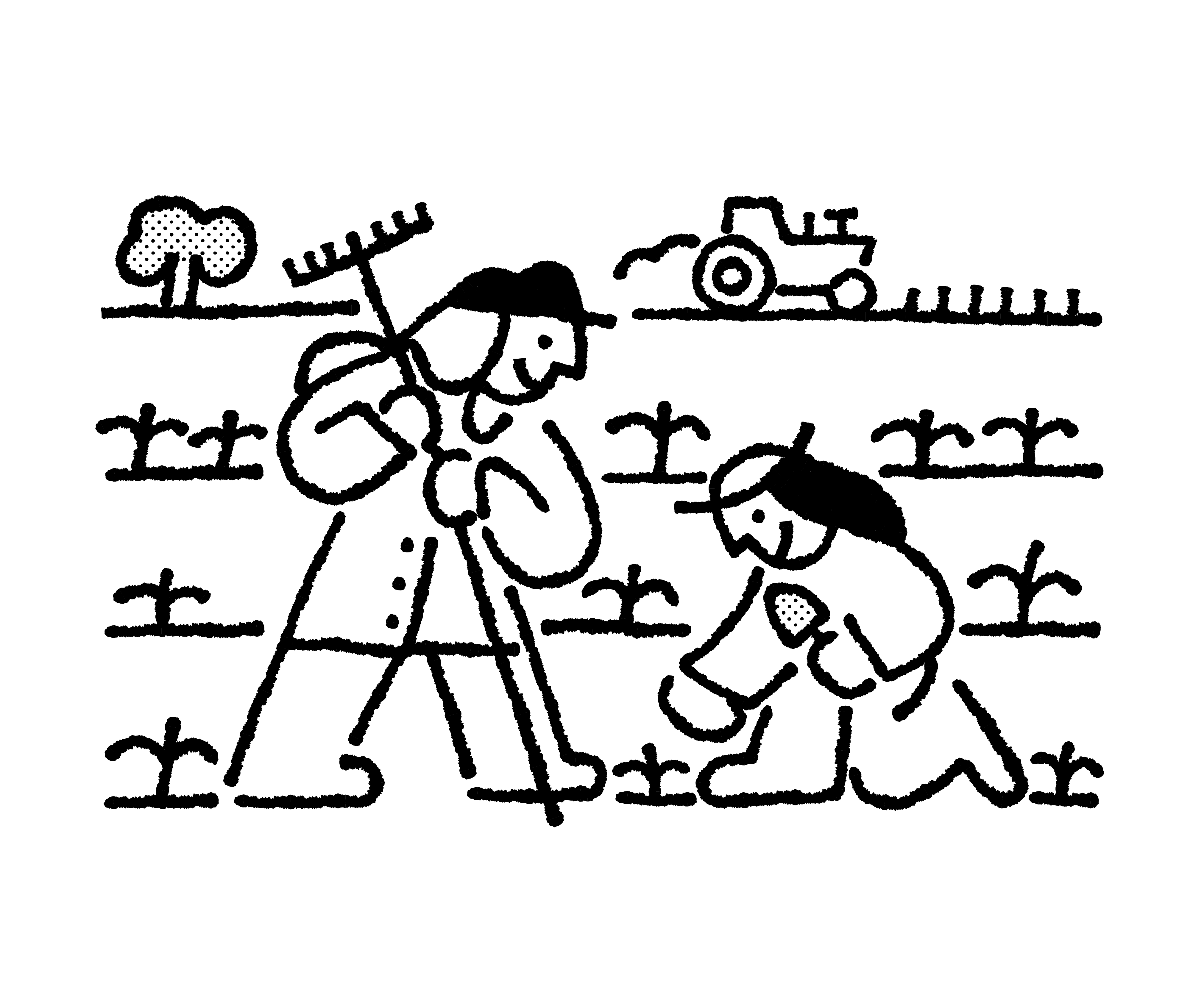 Illustrasjon - økologisk jordbruk