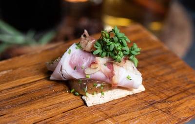 Krydret porchetta som smårett til jul