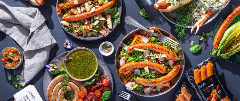 Pølser og tilbehør fra Jacobs Utvalgte