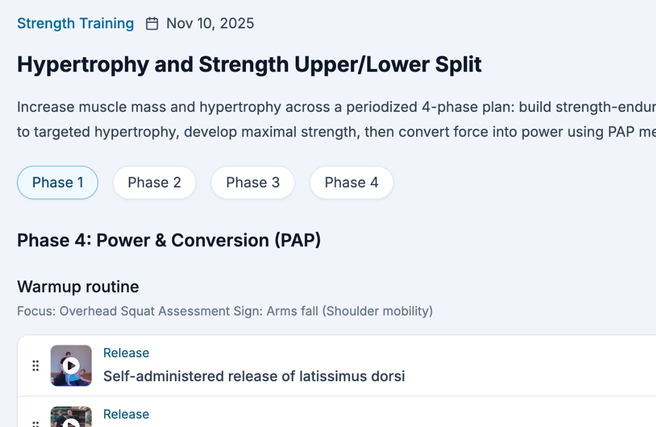 Generate the program