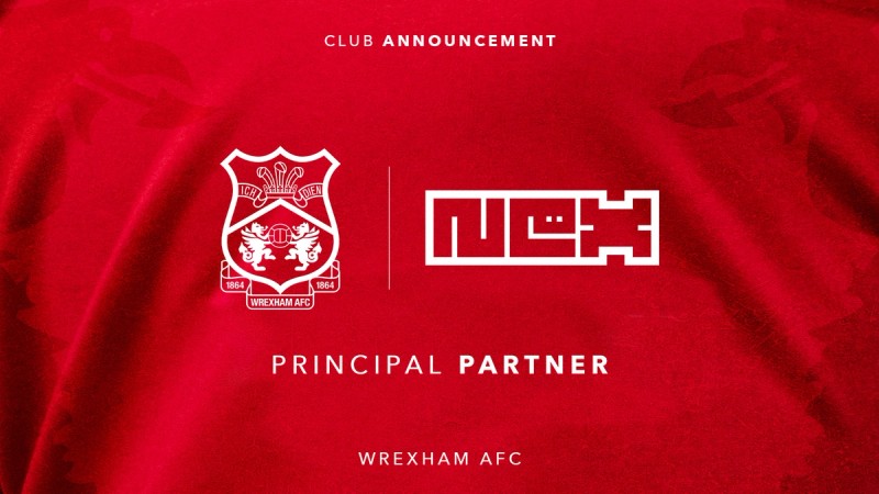 Two Rising Brands, One Big Move. Nex Playground Announces Partnership with Wrexham AFC