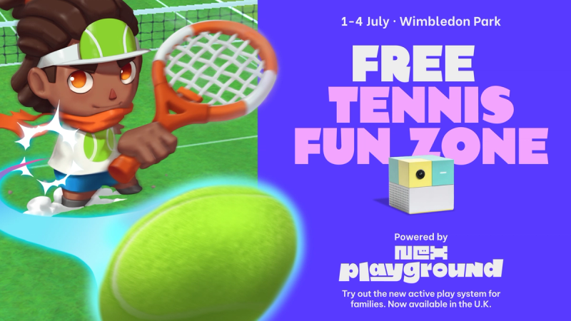 Nex Playground Tennis Smash at Wimbledon Park 1-4 July