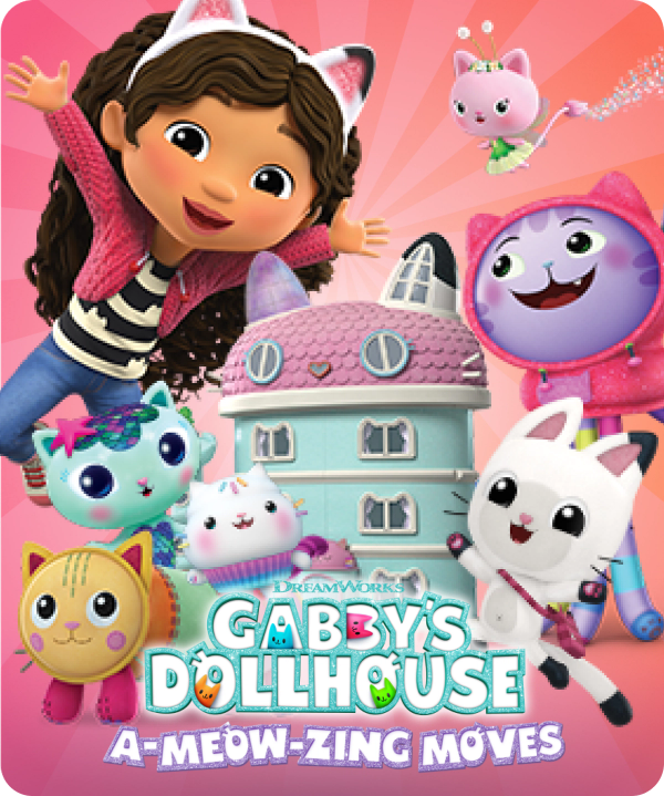 Gabby's Dollhouse: A-meow-zing Moves