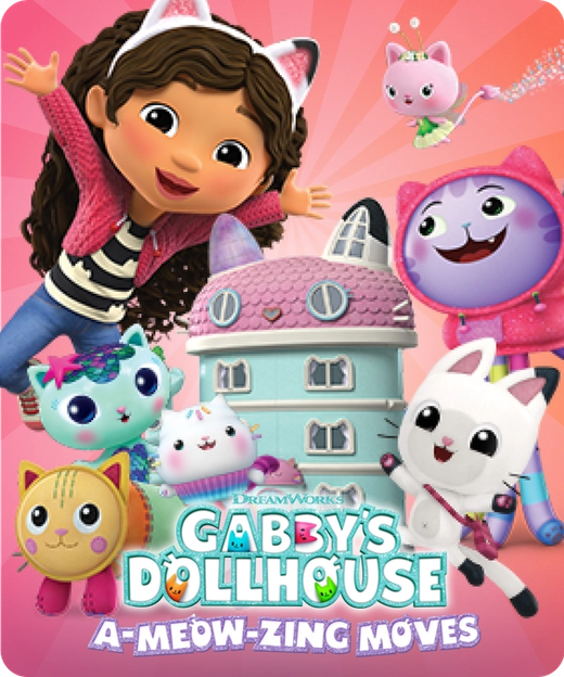 Gabby's Dollhouse: A-meow-zing Moves