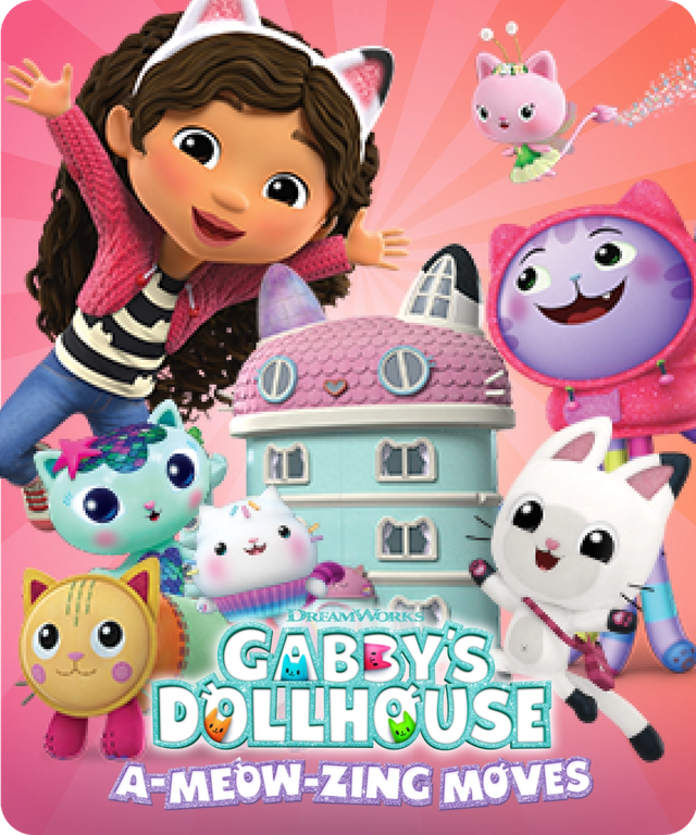 Gabby's Dollhouse: A-meow-zing Moves