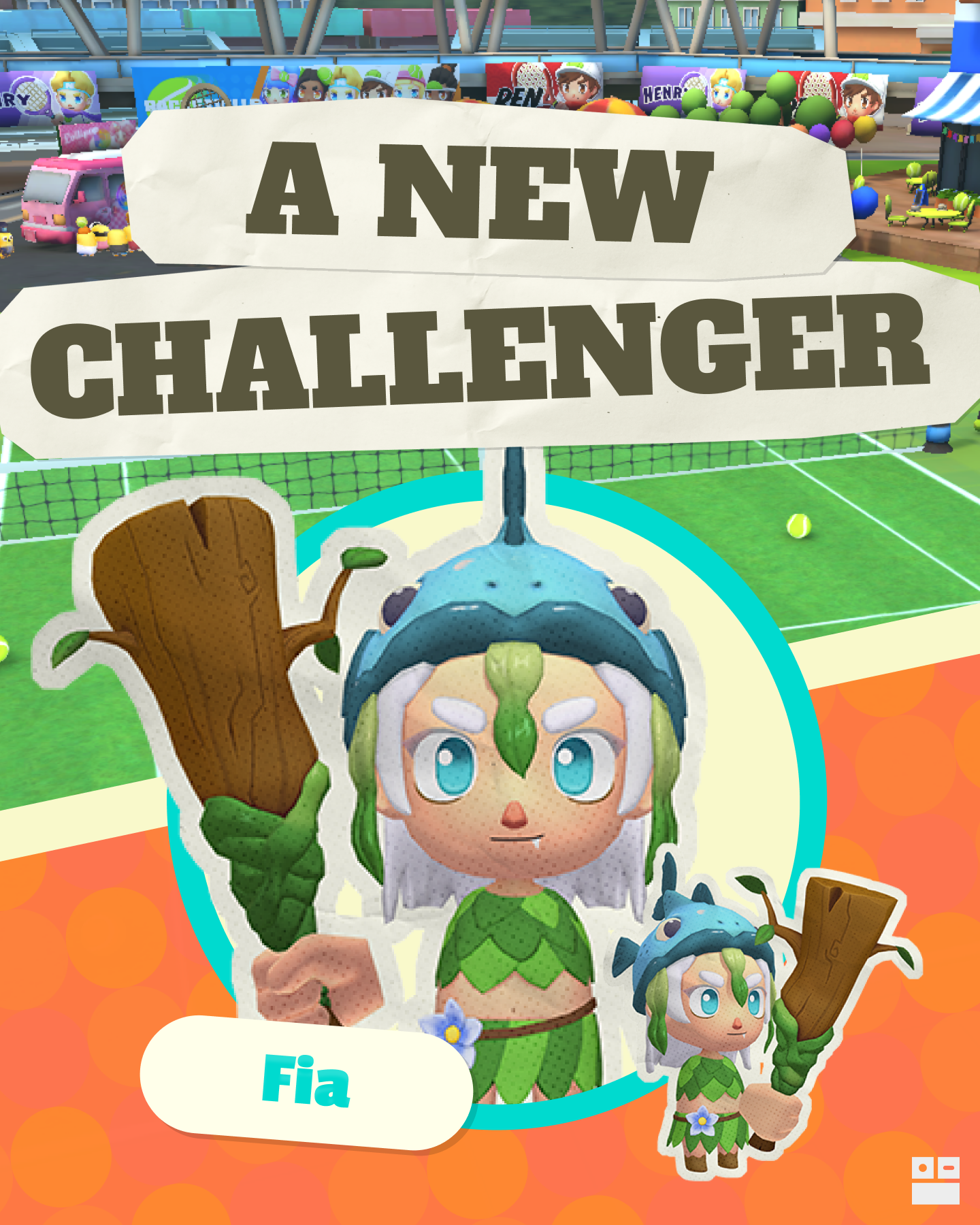 Tennis Smash A New Challenger