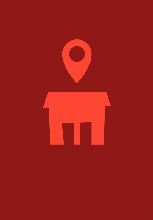 Store finder pin graphic