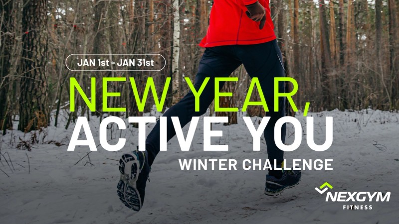 NexGym’s New Year, Active You Challenge Begins January 1st