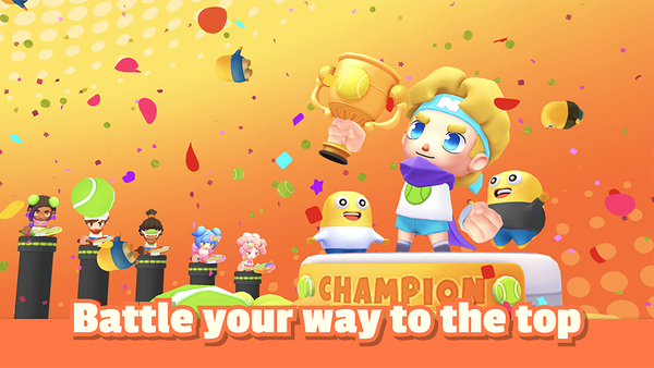 Become the Racketville Champion!