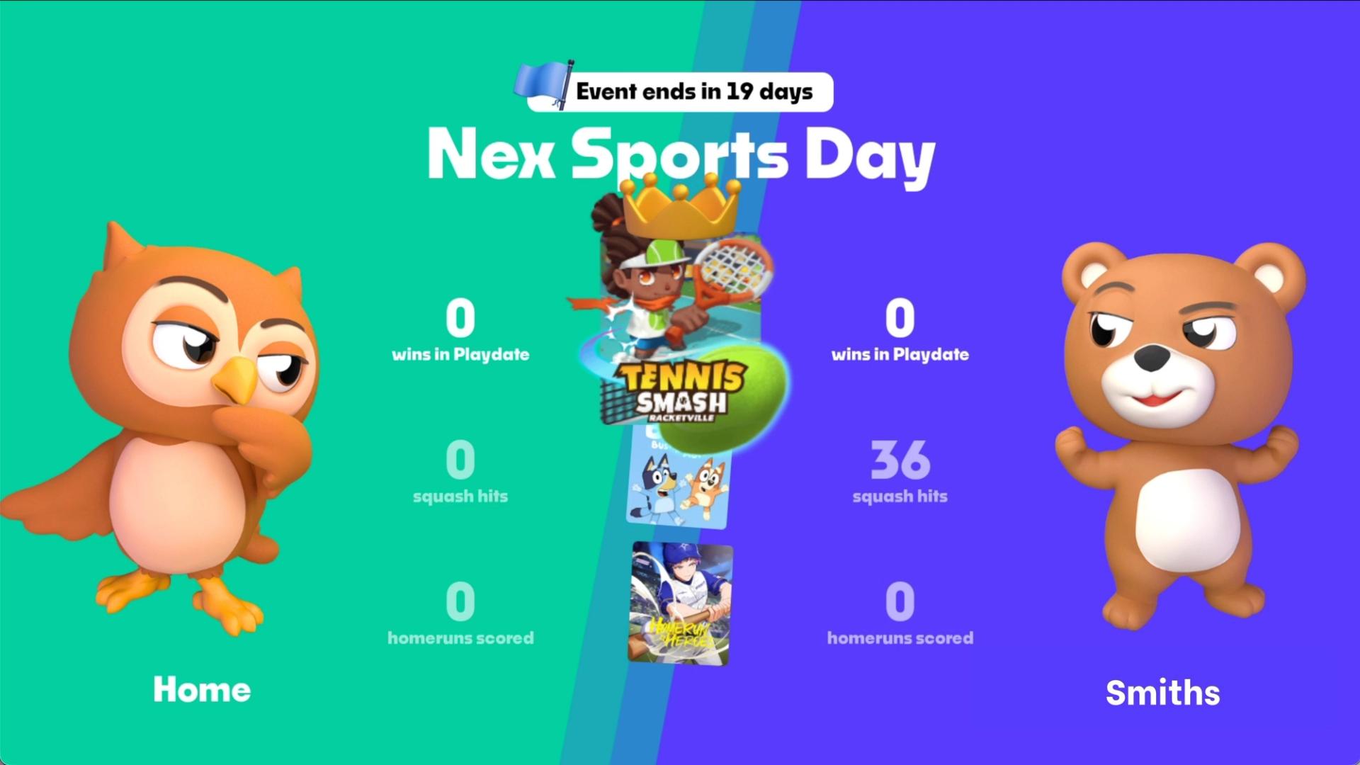 Connected Play Events - Nex Sports Day