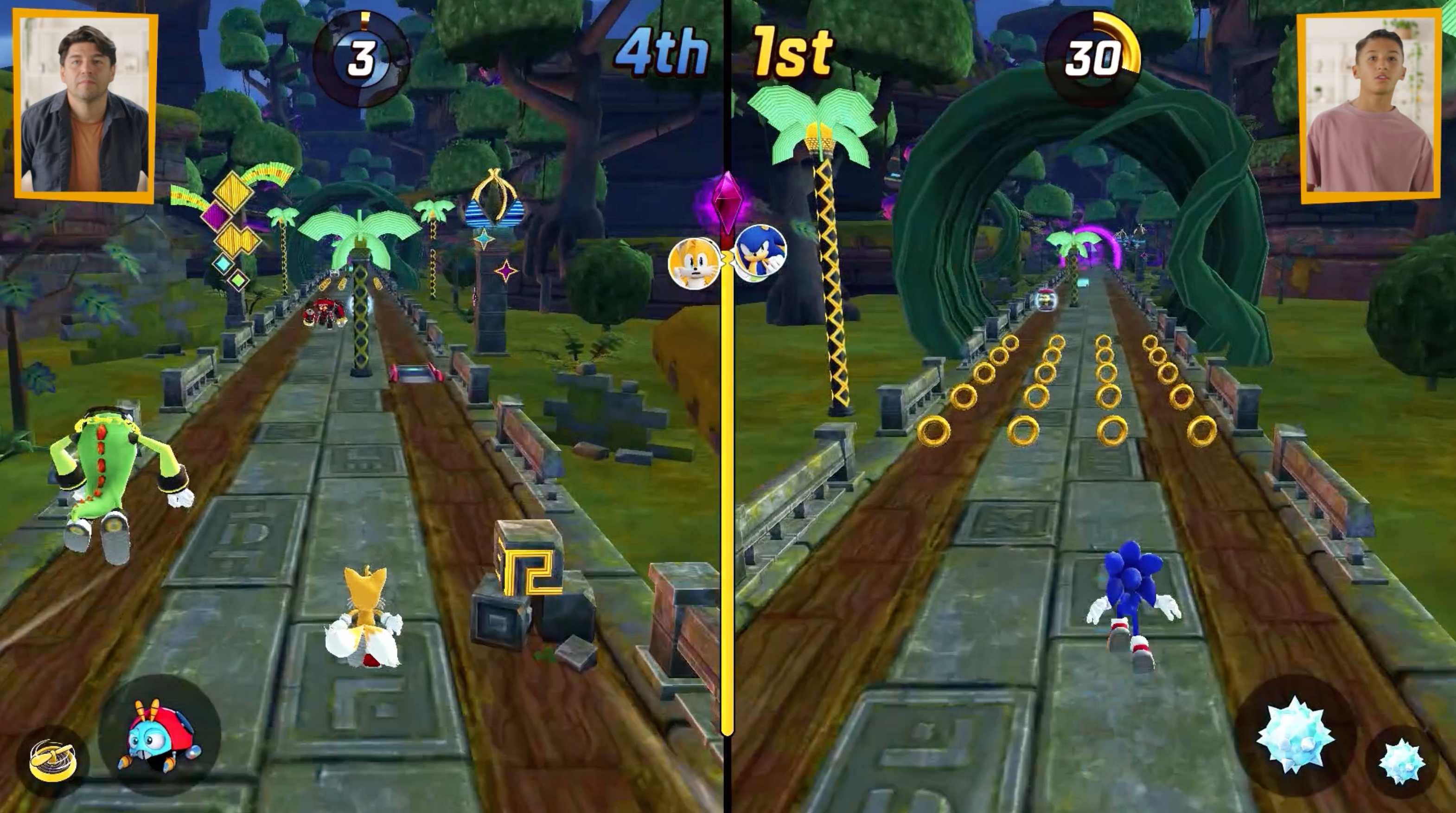 sonic forces rival rush