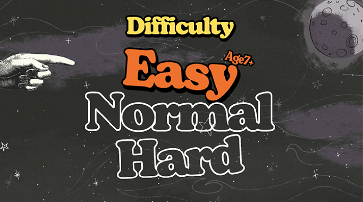 Choose between three difficulty levels for different ages and stages. Whether you're still learning about the world or are a keeper of Earthly knowledge, there’s a mode for you.