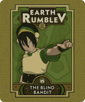 Image of Toph Beifong from Avatar: The Last Airbender Earth Rumble game, only on Nex Playground + Play Pass.