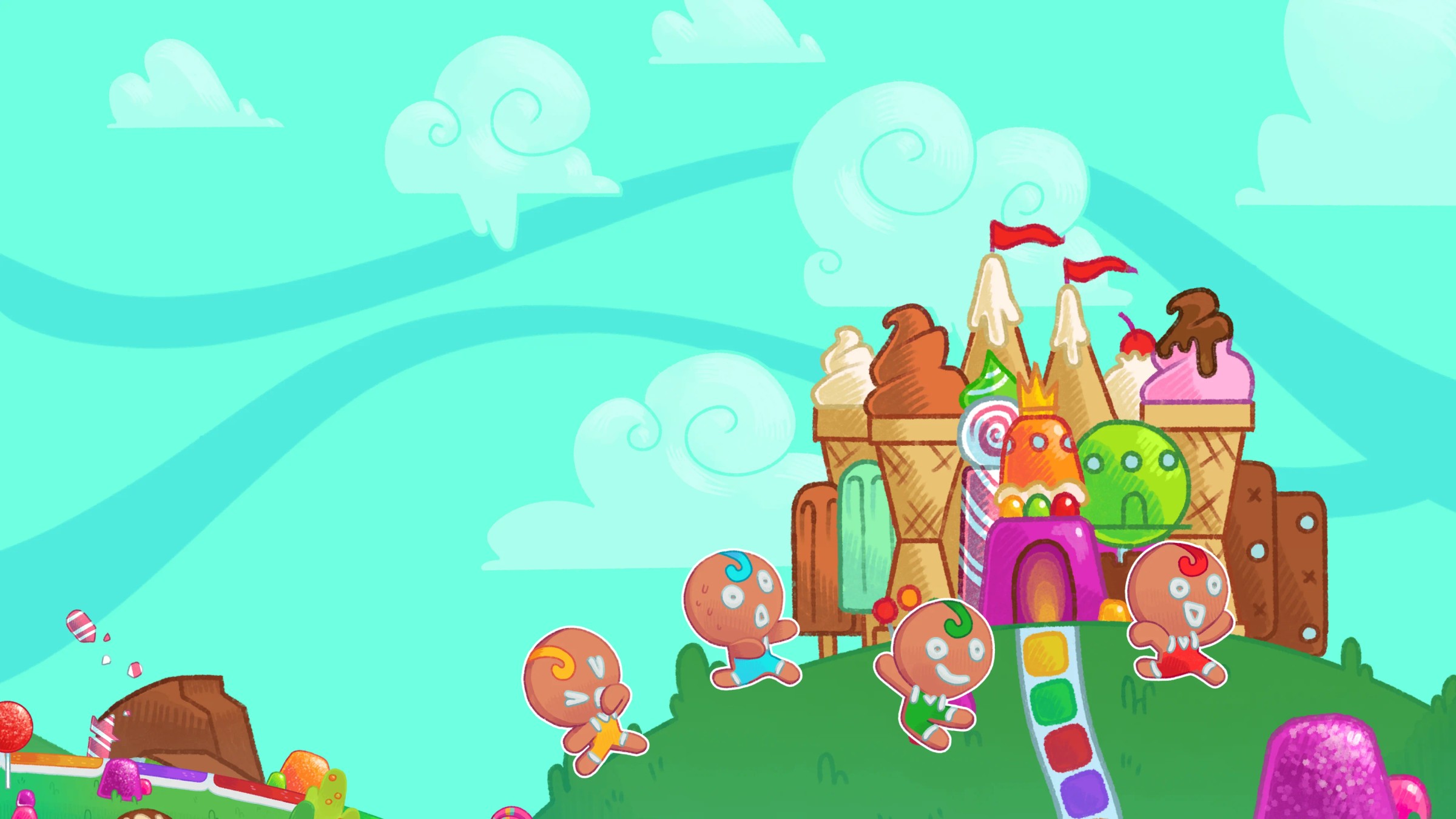Candy Land Sugary Print