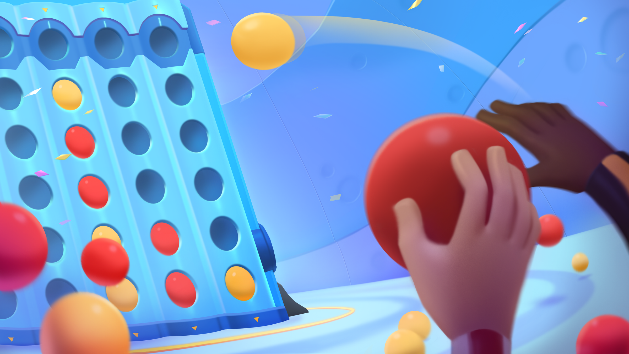 Connect 4 Bounce