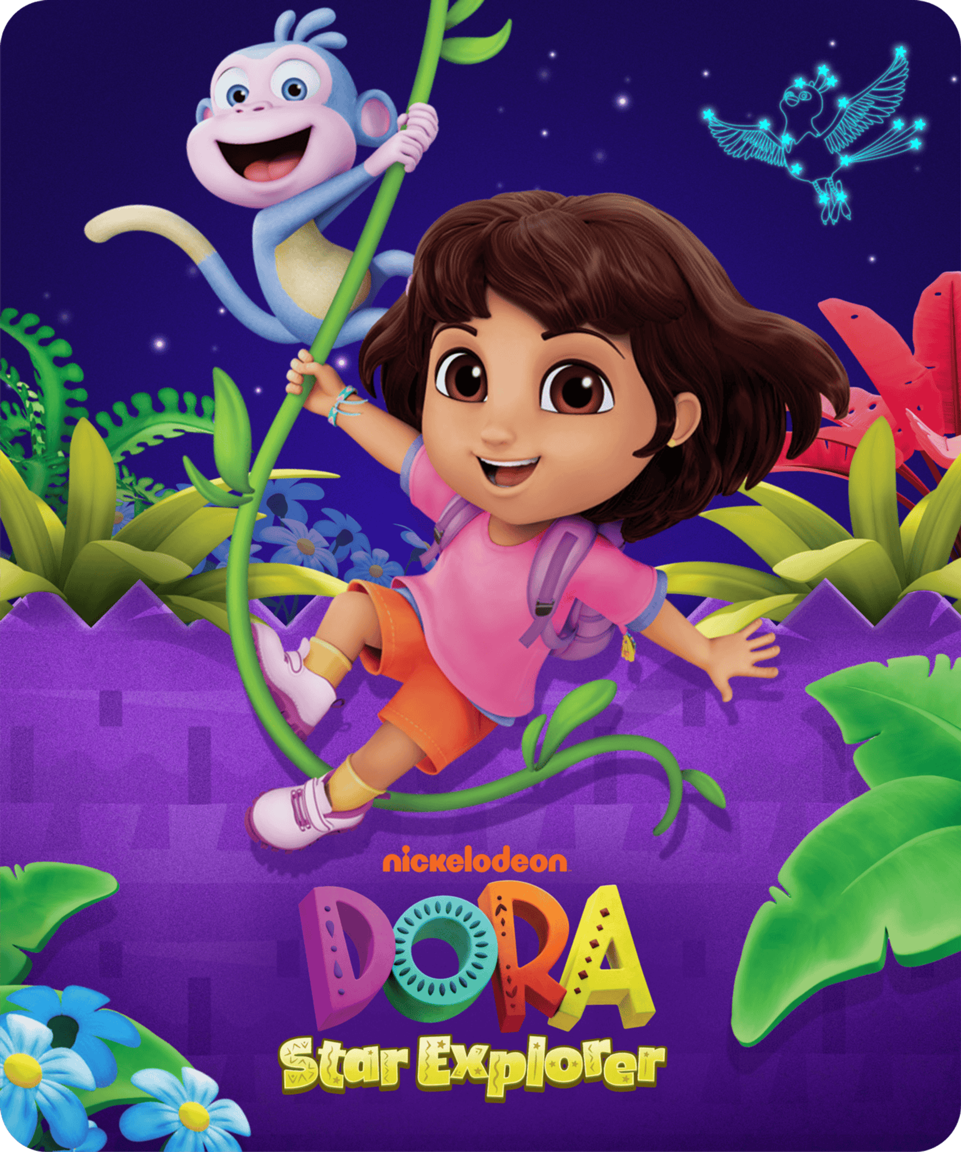 Image of Dora game tile, a new game coming to Nex Playground + Play Pass inspired by the classic Dora the Explorer franchise.