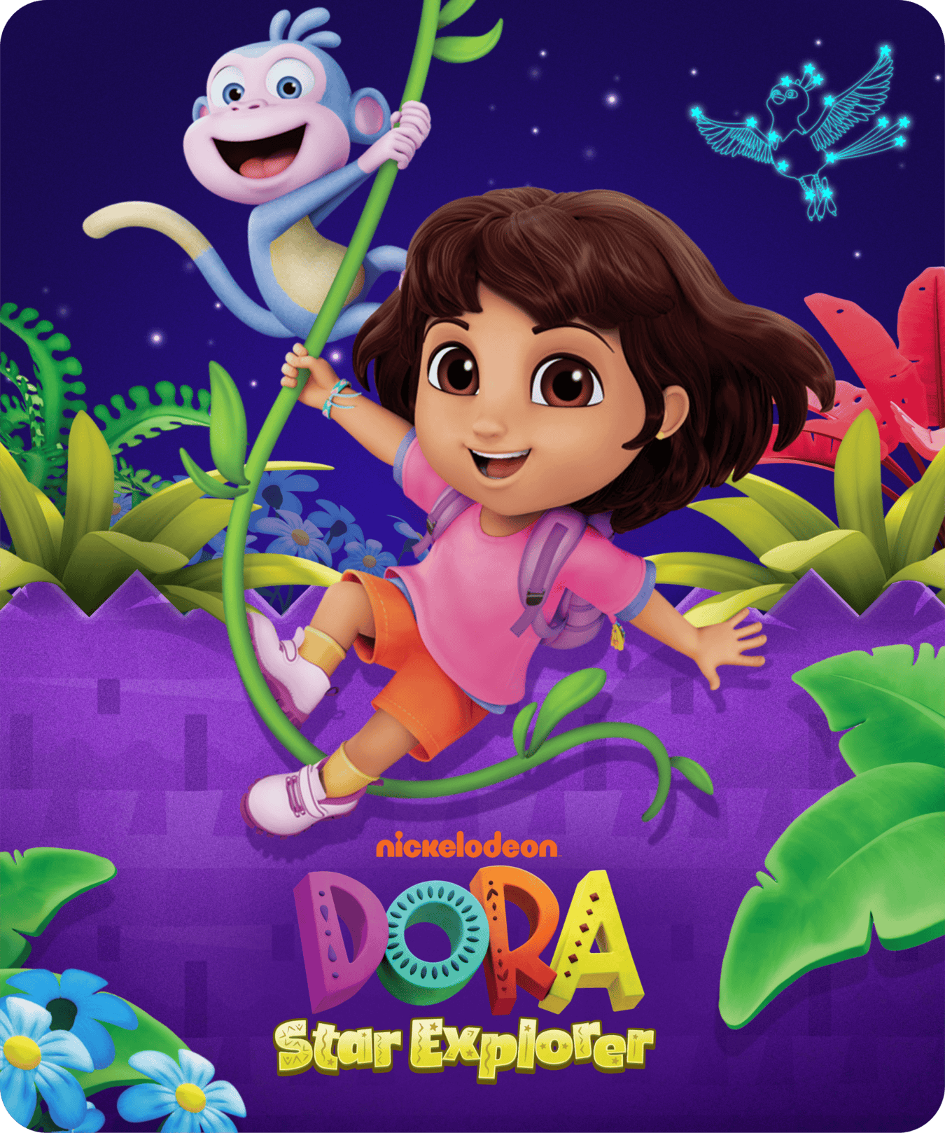 Image of Dora game tile, a new game coming to Nex Playground + Play Pass inspired by the classic Dora the Explorer franchise.