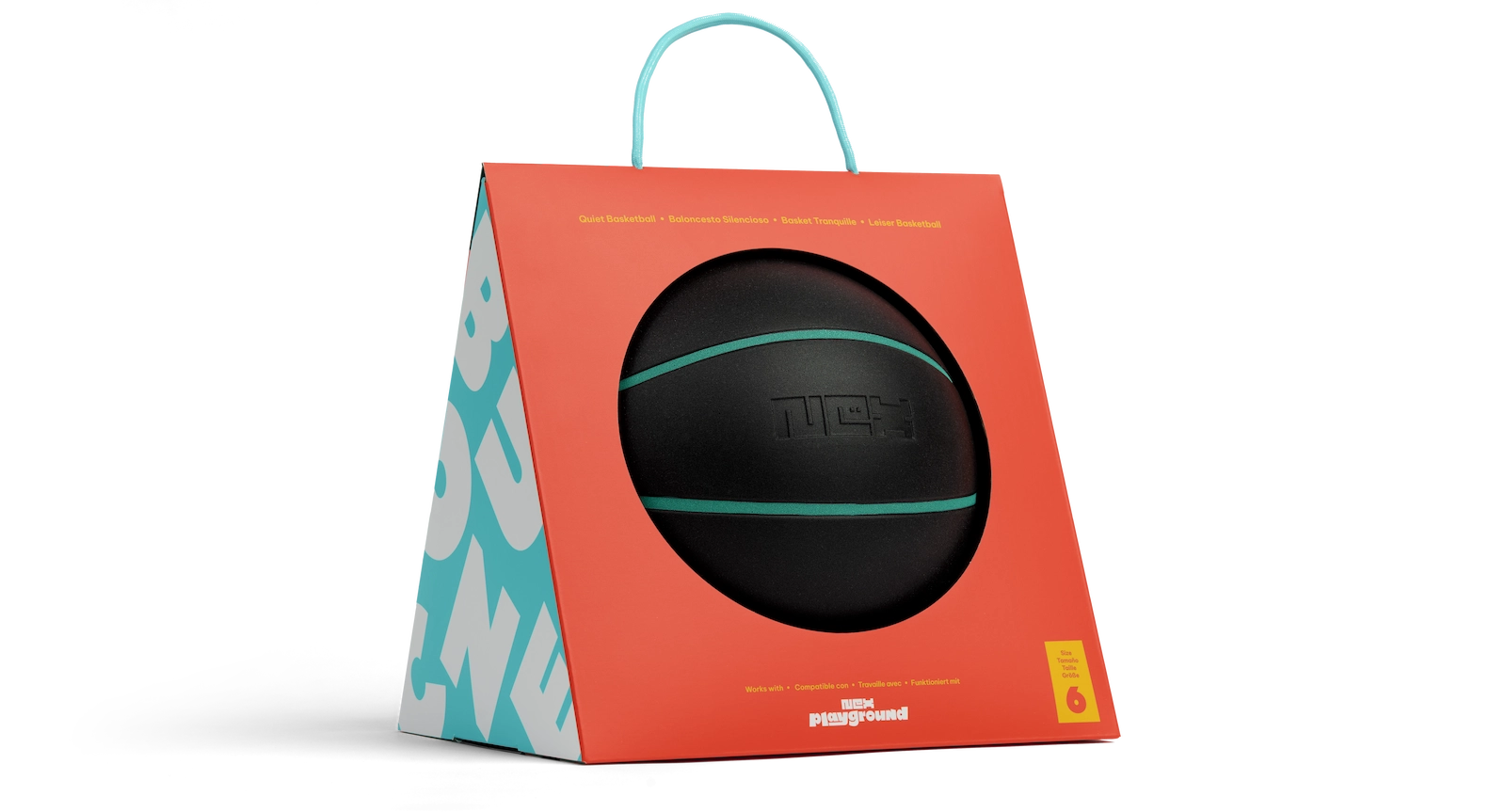 quiet basketball packaging
