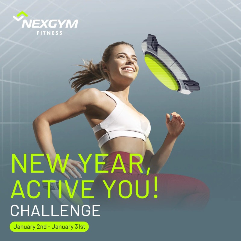 NexGym’s New Year, Active You Challenge Begins January 2nd