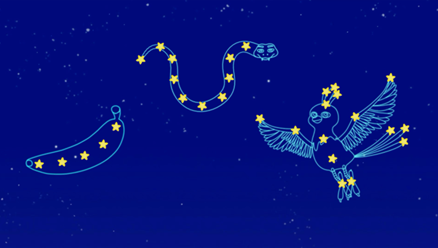 Constellations have fallen from the sky! Collect stars with Map as you adventure through 5 unique locations, each with 5 mini games to play.